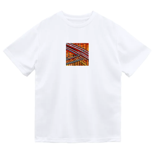 ドット絵のサントゥール ドライTシャツ