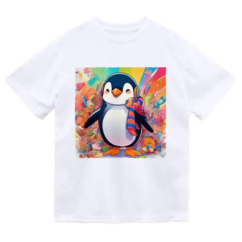 笑顔のペンギン ドライTシャツ