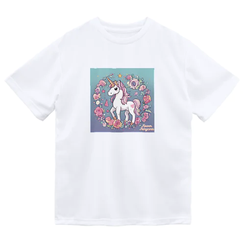 Flower Fairycorn (フラワーフェアリコーン) ドライTシャツ