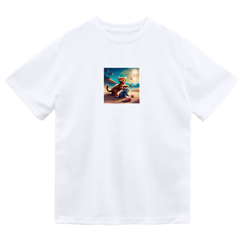 ネコビーチ Dry T-Shirt