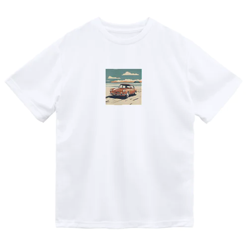 波の音とともに走る、究極のビーチカー Dry T-Shirt