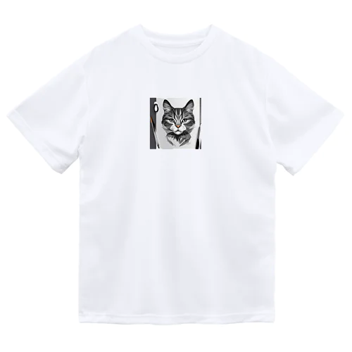 イラスト　猫 Dry T-Shirt