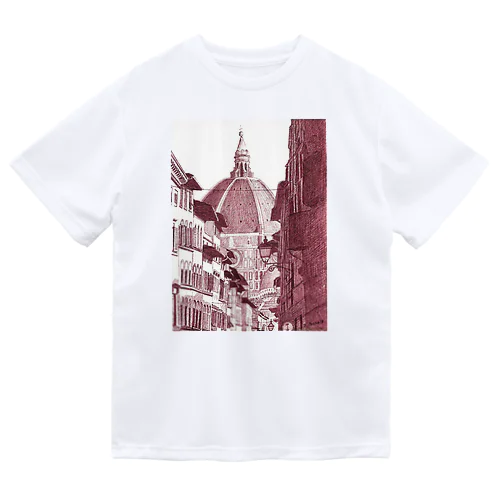 フィレンツェの街並み Dry T-Shirt