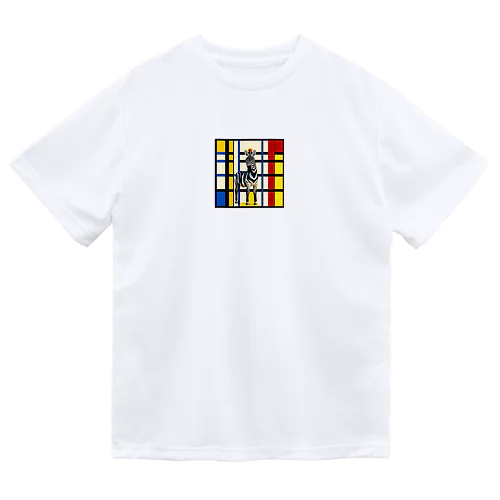 ゼブラ柄 Dry T-Shirt