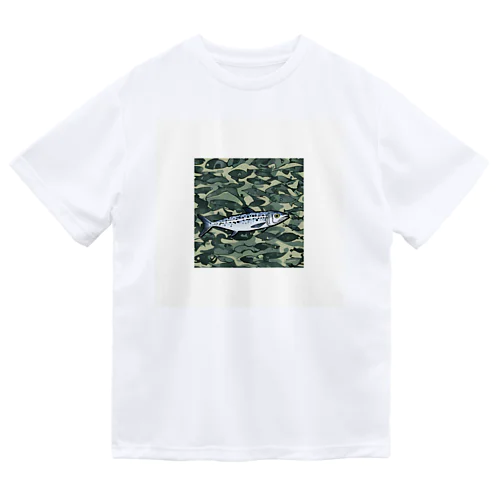 釣り好きサワラvr.2 ドライTシャツ