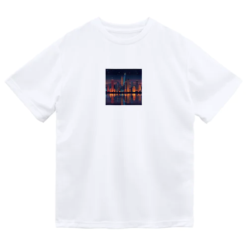 夜景 ドライTシャツ