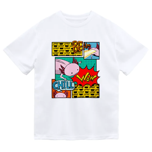 アメコミ風サラマンダー ドライTシャツ