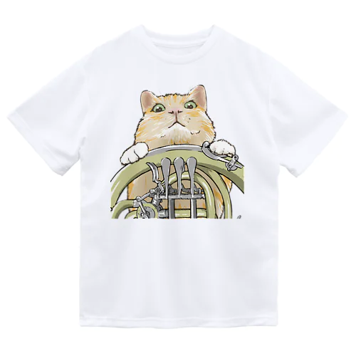 ちゃとらねこホルン Dry T-Shirt