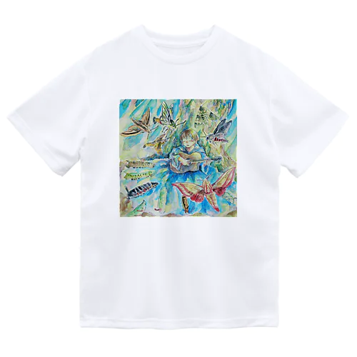 スズメガの森 designed by クスノキ陽菜 Dry T-Shirt