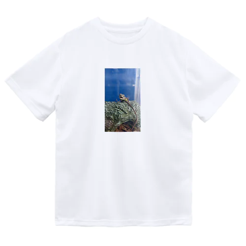 笑うトカゲ Dry T-Shirt