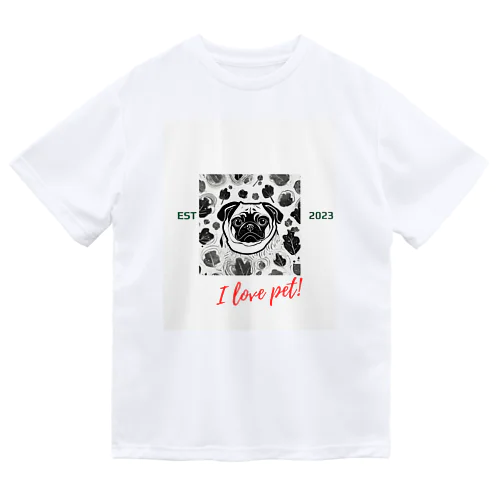 Dog　ペット好き⑤ ドライTシャツ