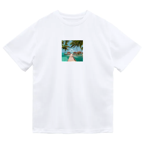 モルディブビーチバンガロー Dry T-Shirt