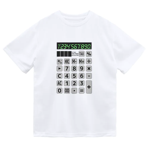 電卓 Calculator Dry T-Shirt