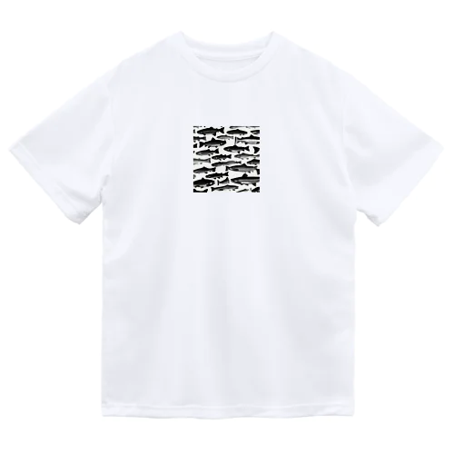 トラウト　総柄 Dry T-Shirt