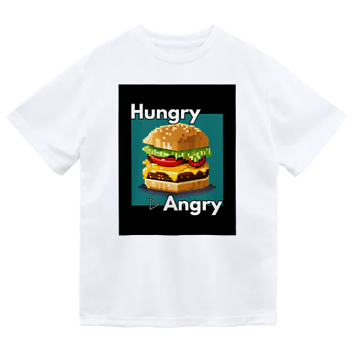 【ハンバーガー】hAngry  ドライTシャツ