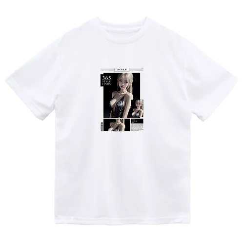 美女 図鑑（レザードレス） Dry T-Shirt