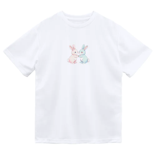 ゆるふわうさぎ ドライTシャツ