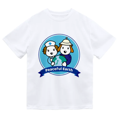 Peaceful Earth ドライTシャツ