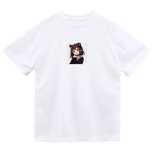 猫耳っ娘 ドライTシャツ