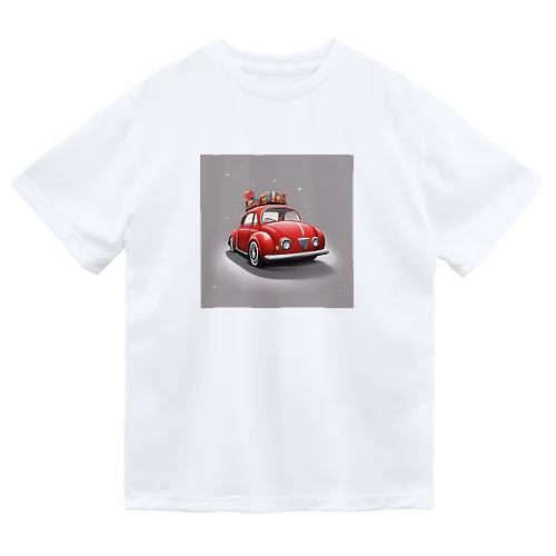 あかい車グッツ ドライTシャツ