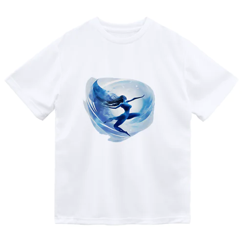踊る水の妖精 Dry T-Shirt