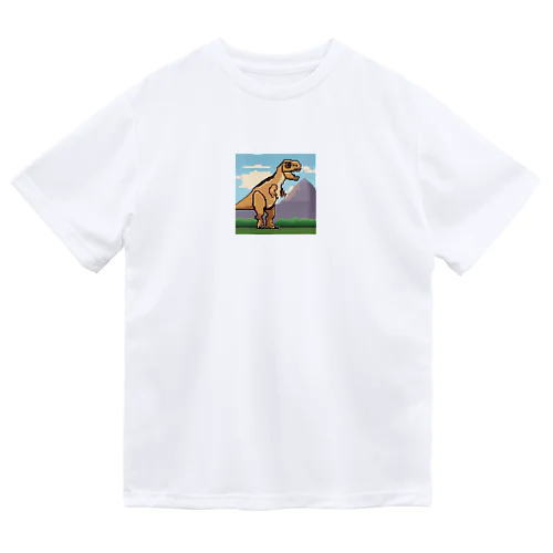 ドット絵　パキケファロサウルス Dry T-Shirt