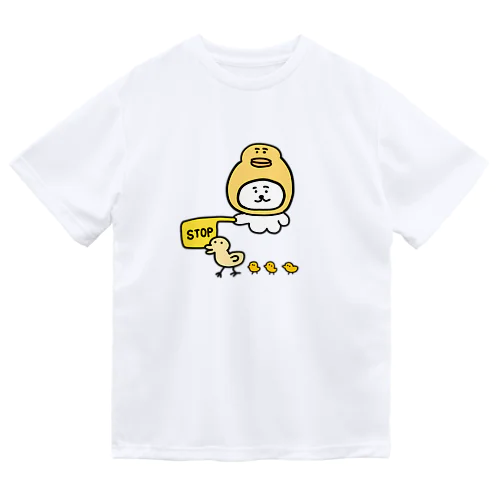 見守るねこ Dry T-Shirt