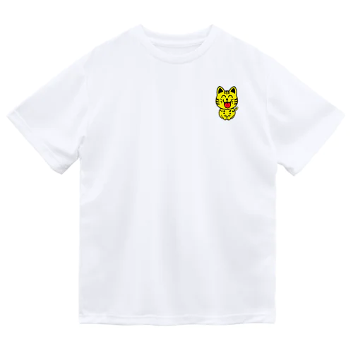 嬉しい楽しい愉快な開運ネコ「ポイポイ・ラッキー！❗️😺」（開運猫） Dry T-Shirt