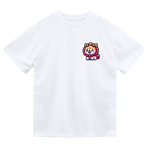 ゆるかわシーサー ドライTシャツ