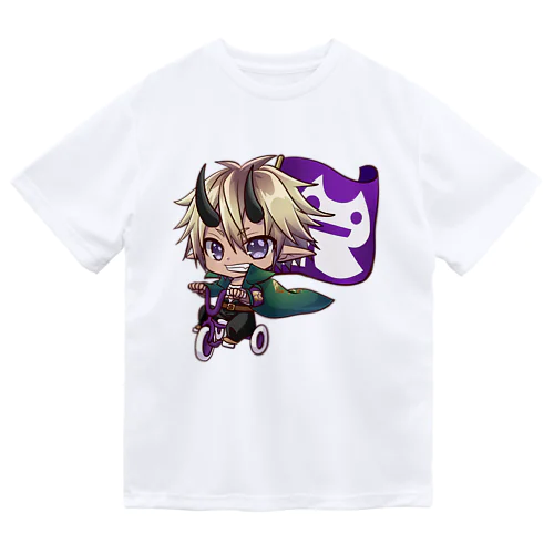 ロキロキ団三輪車アバ雷炎ちゃん ドライTシャツ