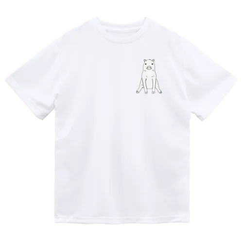 シンプルなかわいい猪グッズ！ ドライTシャツ