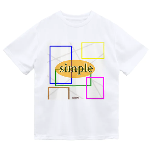 simple ドライTシャツ