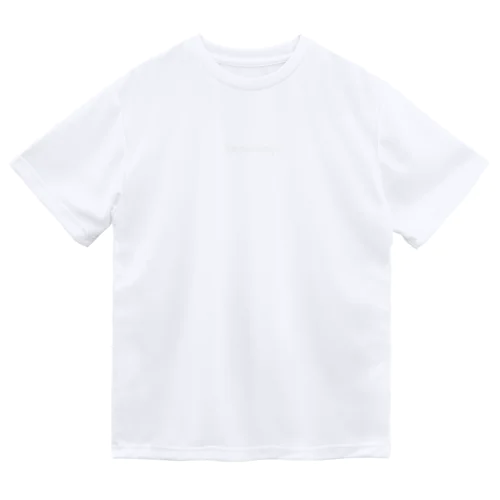WHITE LOGO Dry T-Shirt