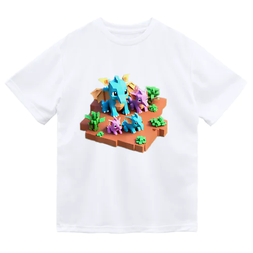 ドラゴンだゾウ ドライTシャツ