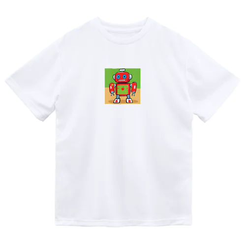 青森　 "津軽のりんごガードロボット" Dry T-Shirt