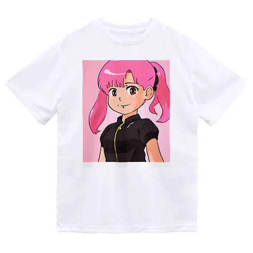 ピンク髪の女の子④ Dry T-Shirt
