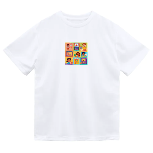 子供たちとの対話 ドライTシャツ