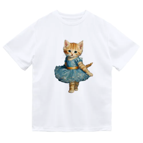 バレリーナの子猫 Dry T-Shirt