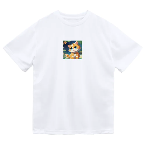 にゃんこ ドライTシャツ