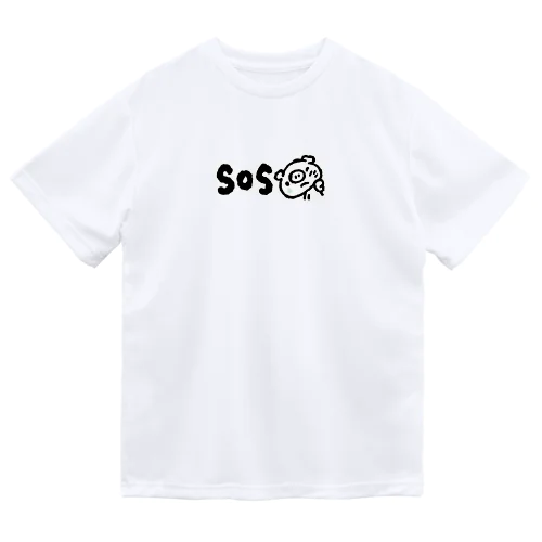 SOS ドライTシャツ