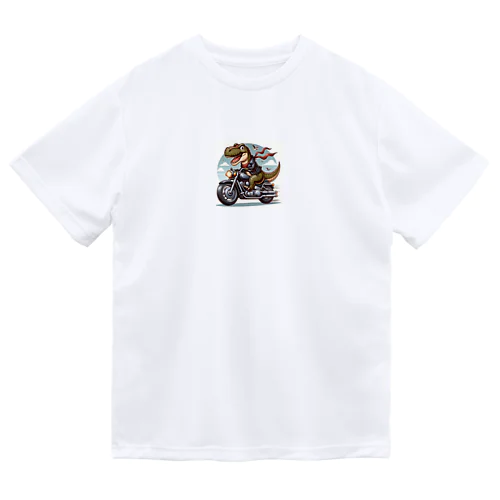 かわいい恐竜のイラストグッズ Dry T-Shirt