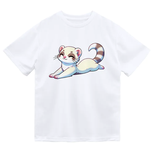 のんびりフェレットちゃん🐾 Dry T-Shirt