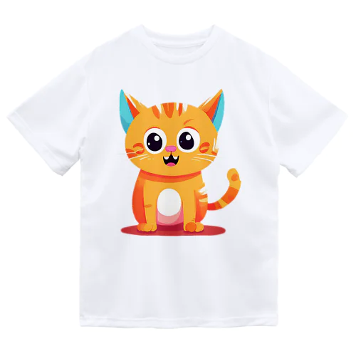 かわ猫(*ΦωΦ*) ドライTシャツ