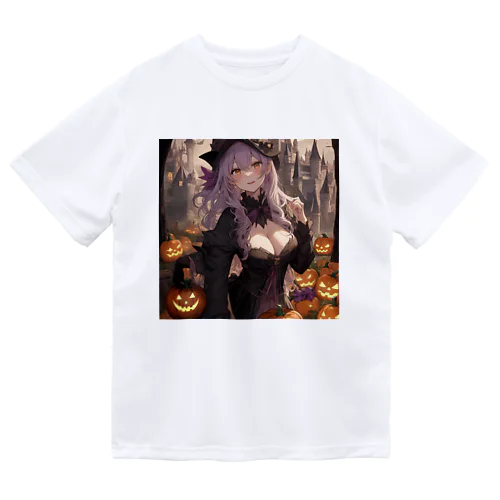 ハロウィン魔女 ドライTシャツ