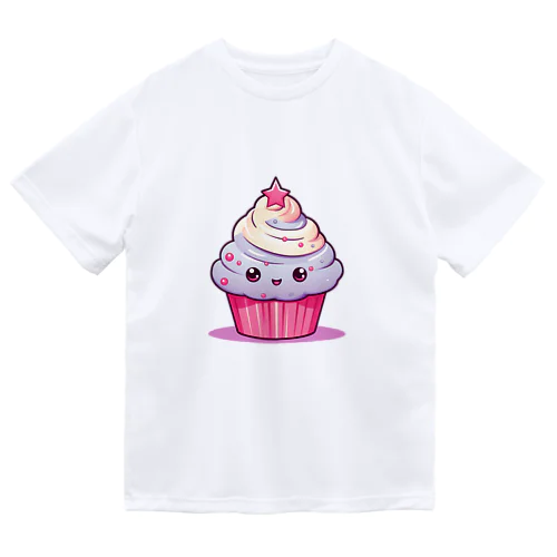 可愛いカップケーキ Dry T-Shirt