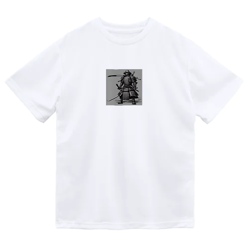 渋い 侍 Dry T-Shirt