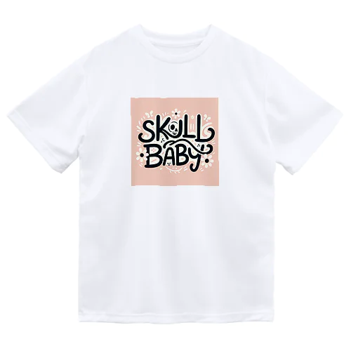 キュートで可愛いSKULLBABY Dry T-Shirt