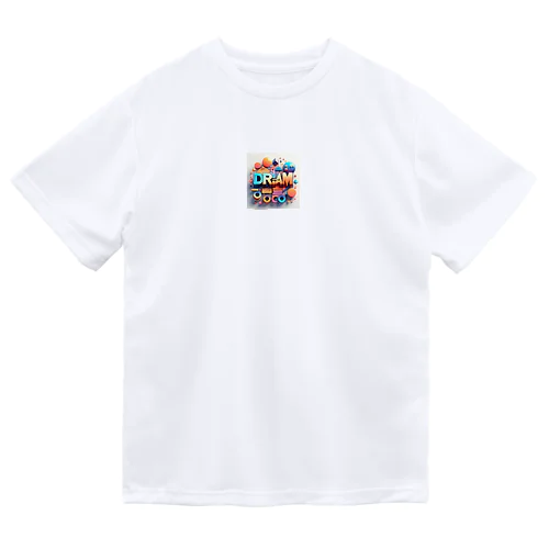 DREAMのロゴ入りイラストグッズ Dry T-Shirt