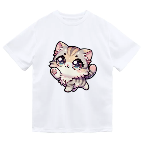 ちびニャン・パティオ ドライTシャツ