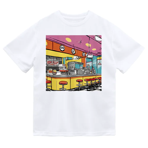 50'sのダイナー ドライTシャツ